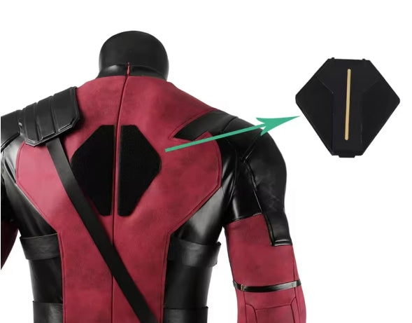 Deadpool costume completo adulto cosplay