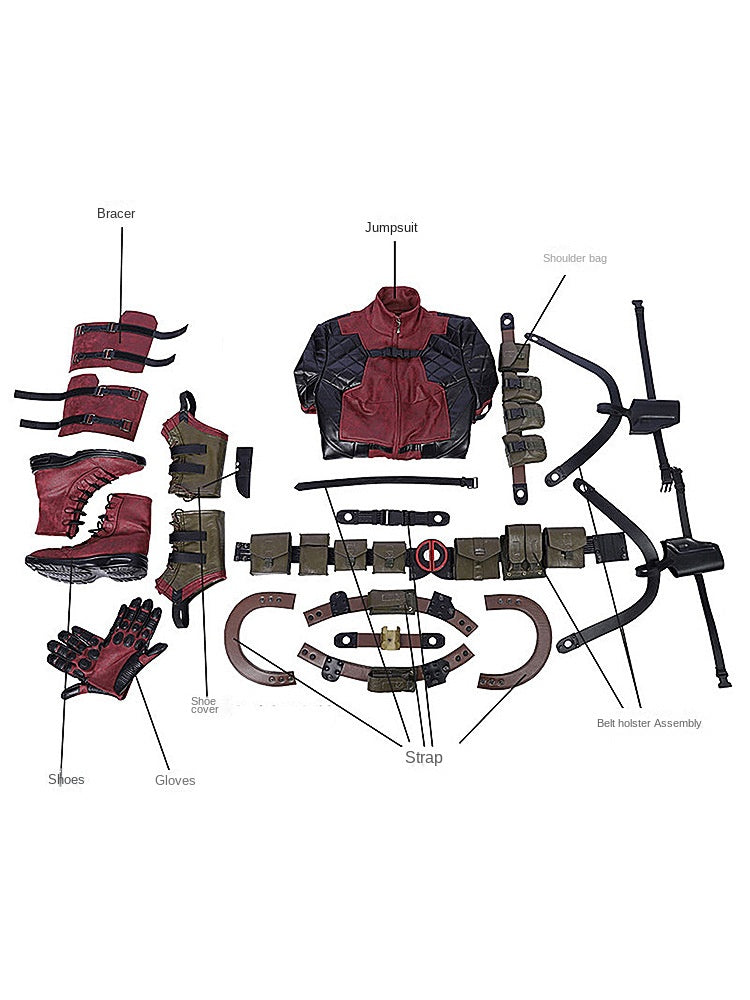 Deadpool female, full set cosplay