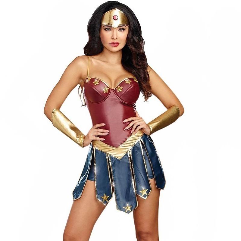 Wonder Woman Costume Cosplay Adulto