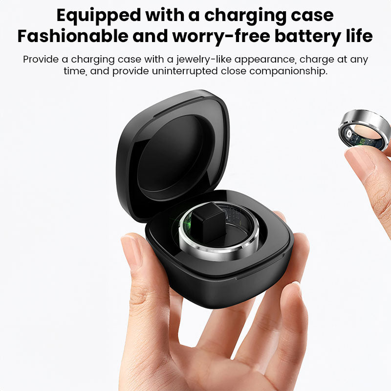 Xiaomi Smart Ring for Men & Women. Tracks Heart Rate, Blood Oxygen, Sleep. 5ATM Waterproof Fitness Tracker