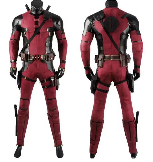 Deadpool costume completo adulto cosplay